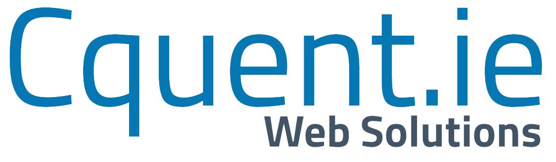 cquent.ie blue footer logo